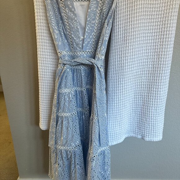 Karina Grimaldi Alba Eyelet Dress - Picture 3 of 4